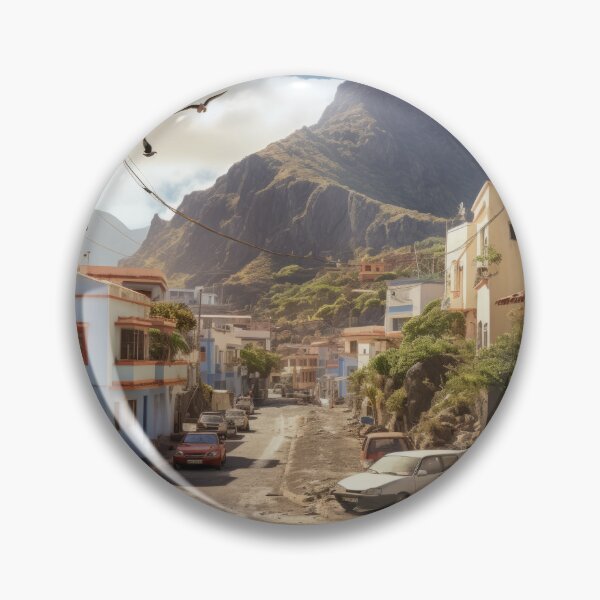 Item preview, Village under the mountain designed and sold by KostasCreations.