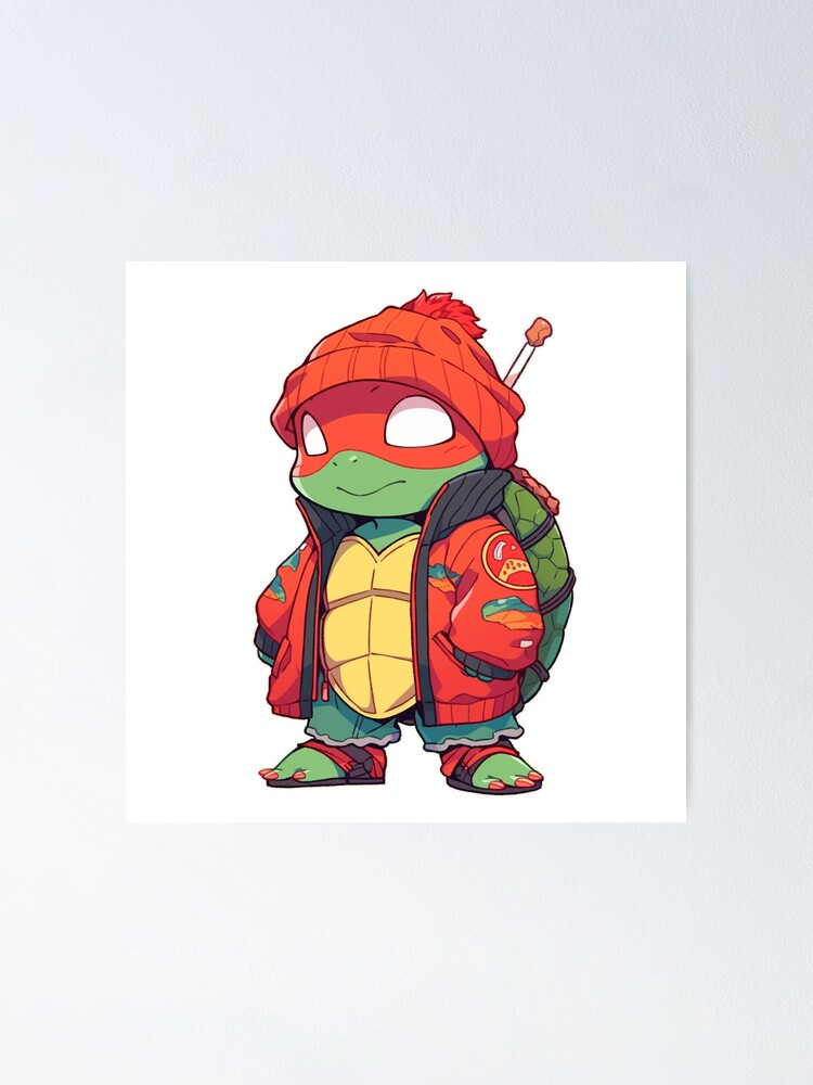 Ninja Turtles Raphael Cool Chibi