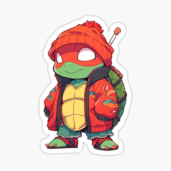 dibujos de tortugas ninja chibi