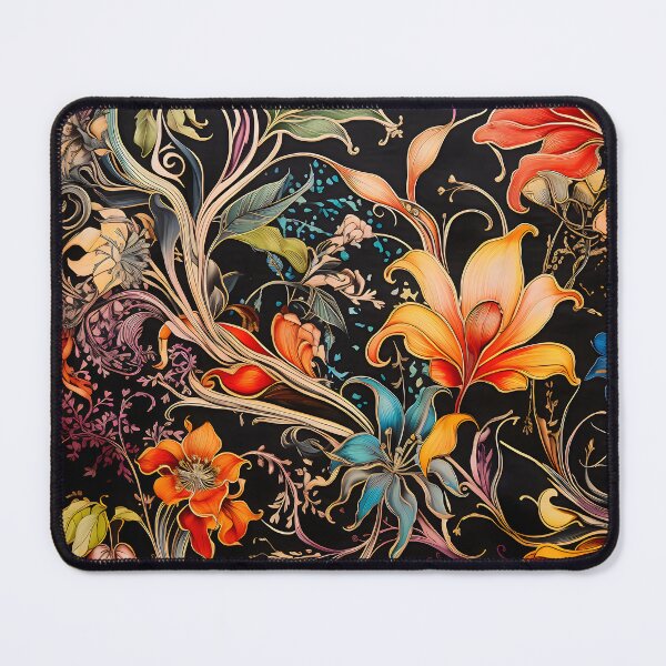 Item preview, Indian Silk Textile Pattern V: Celebrates Music, Mythology and Festivals with Celestial Colors and Intertwined Shapes. designed and sold by InsaneLEDP.