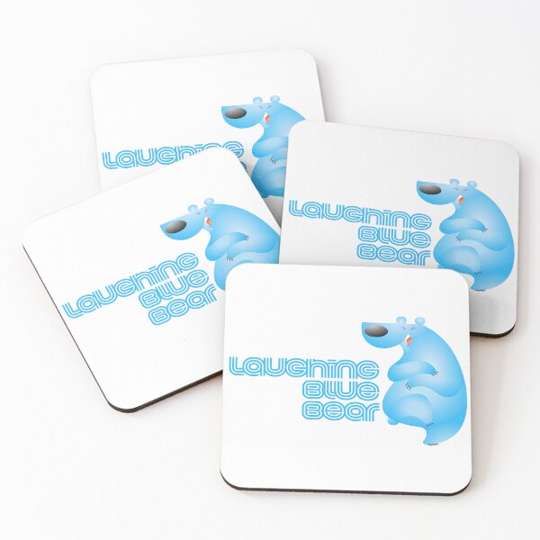 Item preview, Laughing Blue Bear - the Funny Gummy designed and sold by BANDOFSCRIBBLE Hollywood.