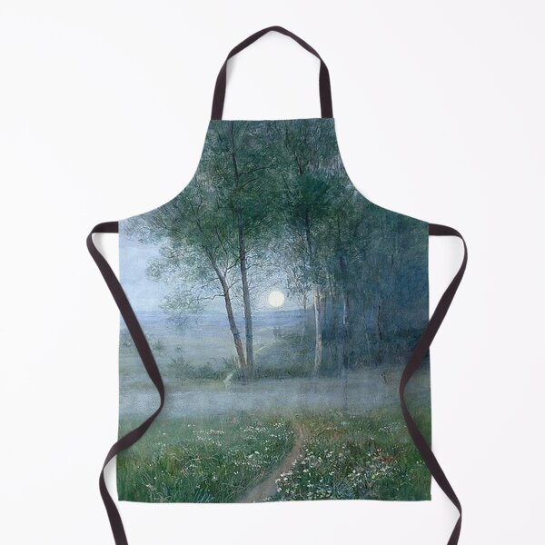 Item preview, Dusk Landscape with Birches designed and sold by tomorrowsart.