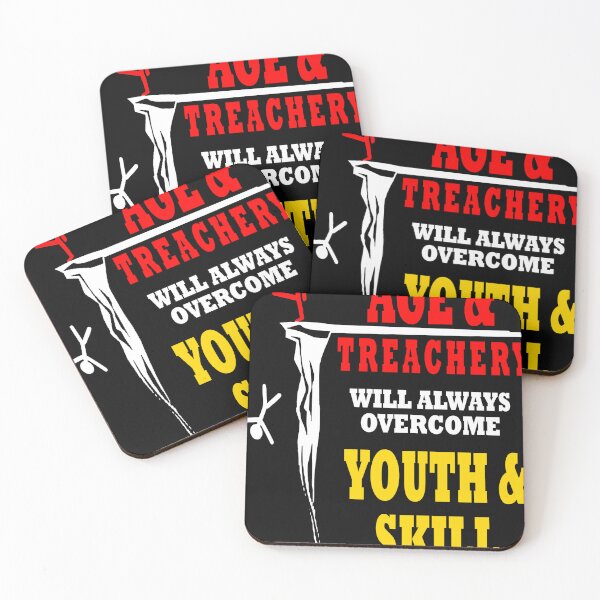 Item preview, Funny Age and Treachery will always overcome youth and skill designed and sold by YBsahadow.