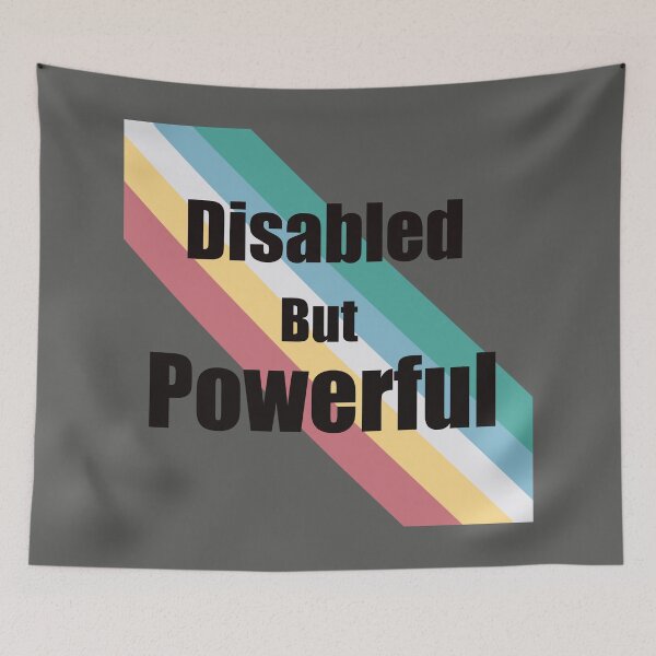 Item preview, Disabled But Powerful  designed and sold by LaurelArtsPhoto.