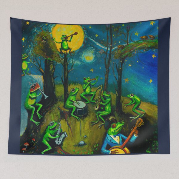 Item preview, La canción de las ranas Goblincore Estética designed and sold by soulfulprintss8.