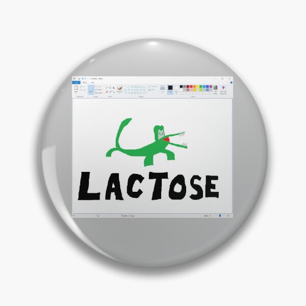 Item preview, Crocodile Milk (With MS Paint Border) designed and sold by swerpee.