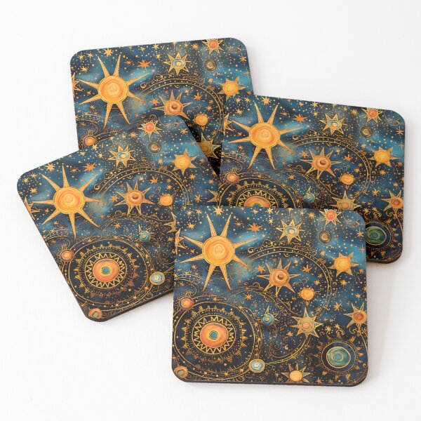 Item preview, Indian Silk Textile Pattern VII: Celebrates Music, Mythology and Festivals with Celestial Colors and Intertwined Shapes. designed and sold by InsaneLEDP.