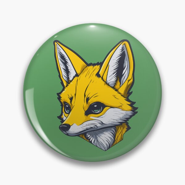 Item preview, cute yellow fox designed and sold by KOKOTART.
