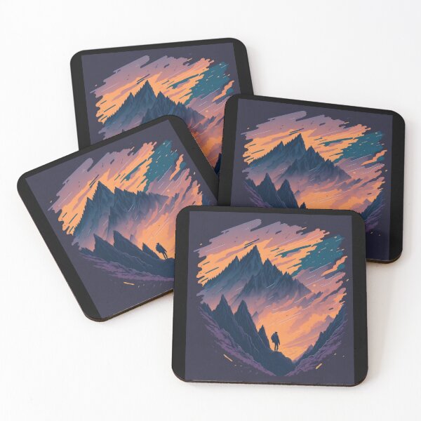 Item preview, Colorful Peaks: designed and sold by Trovi.