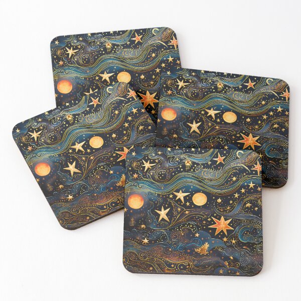 Item preview, Indian Silk Textile Pattern IX: Celebrates Music, Mythology and Festivals with Celestial Colors and Intertwined Shapes. designed and sold by InsaneLEDP.