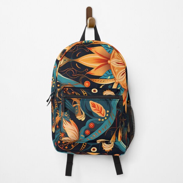 Item preview, Indian Silk Textile Pattern XI: Celebrates Music, Mythology and Festivals with Celestial Colors and Intertwined Shapes. designed and sold by InsaneLEDP.