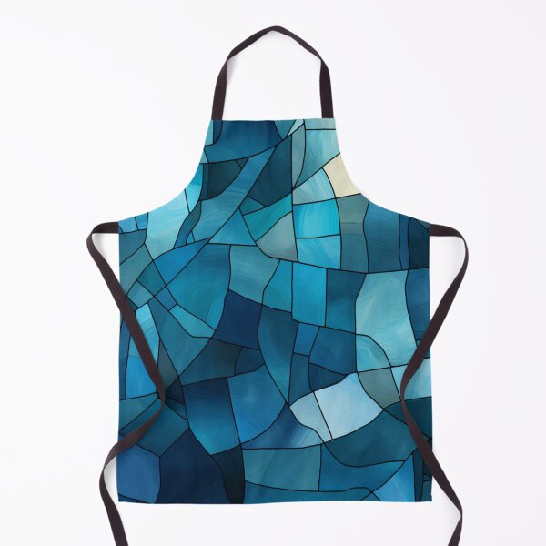 Item preview, Azure Glass Mosaic designed and sold by MyMerryMary.