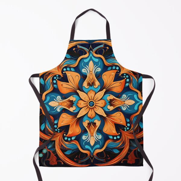Item preview, Indian Silk Textile Pattern XII: Celebrates Music, Mythology and Festivals with Celestial Colors and Intertwined Shapes. designed and sold by InsaneLEDP.