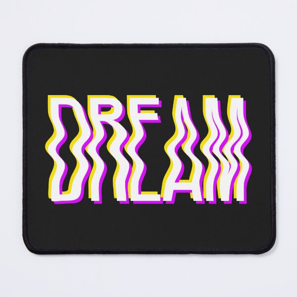 Item preview, Glitch blurry inscription DREAM designed and sold by polinmr.
