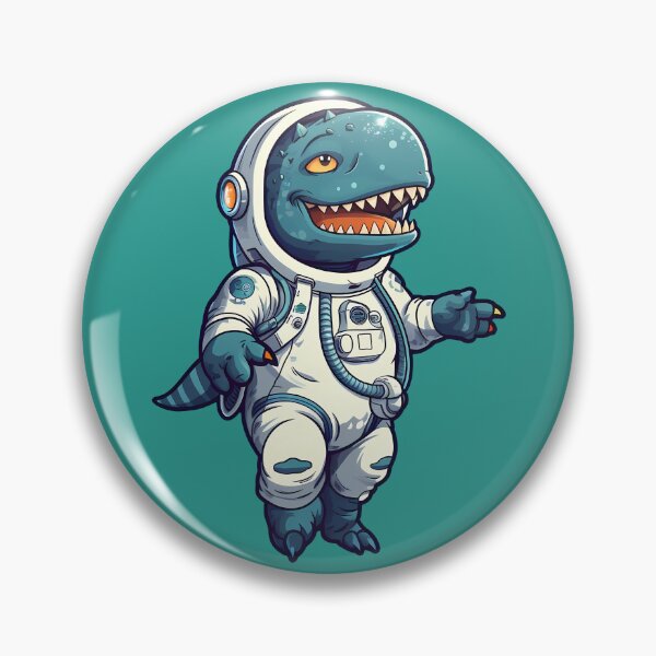 Item preview, Cute Blue Space Dino designed and sold by GalacticLabs.
