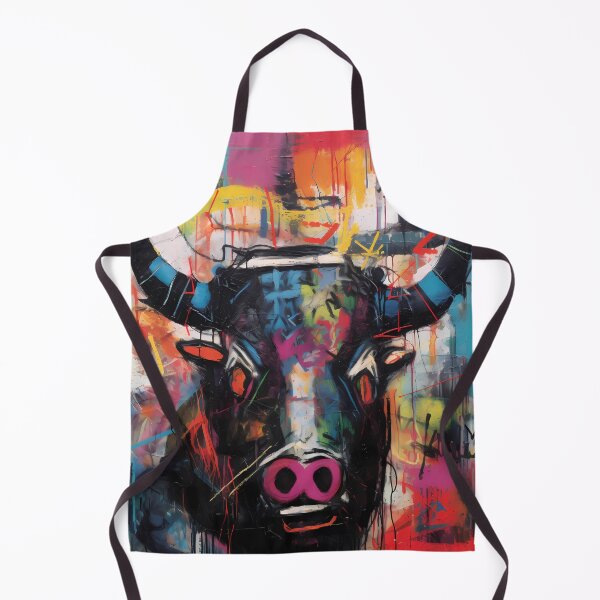 Item preview, Vibrant Bull: Colorful Acrylic designed and sold by GiveMeMood.