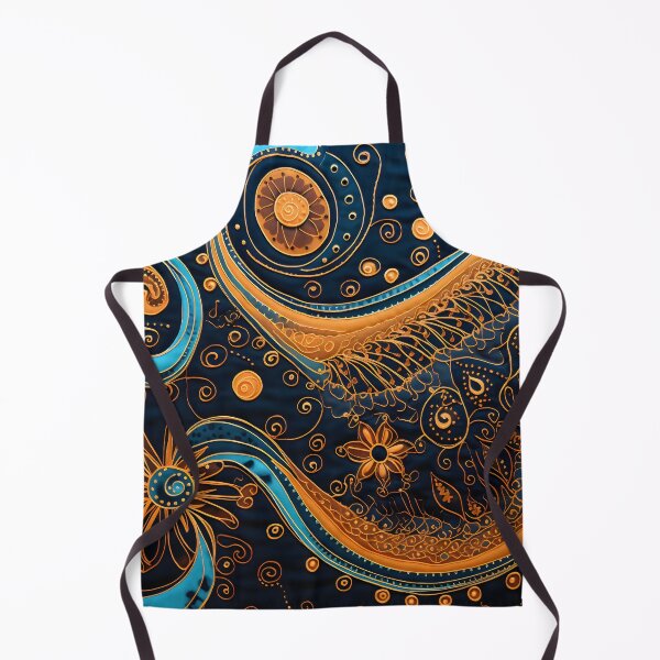 Item preview, Indian Silk Textile Pattern XIV: Celebrates Music, Mythology and Festivals with Celestial Colors and Intertwined Shapes. designed and sold by InsaneLEDP.