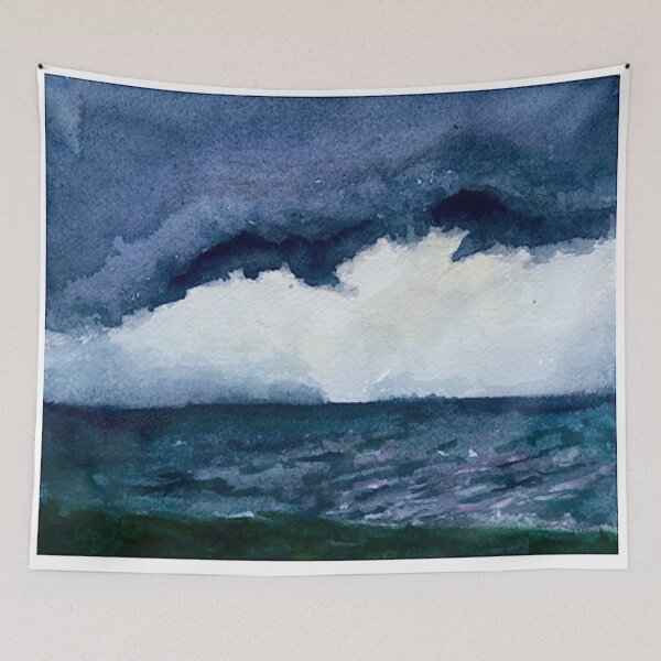 Item preview, The Approaching Storm In Watercolor  designed and sold by Mark Jesus-Allen.