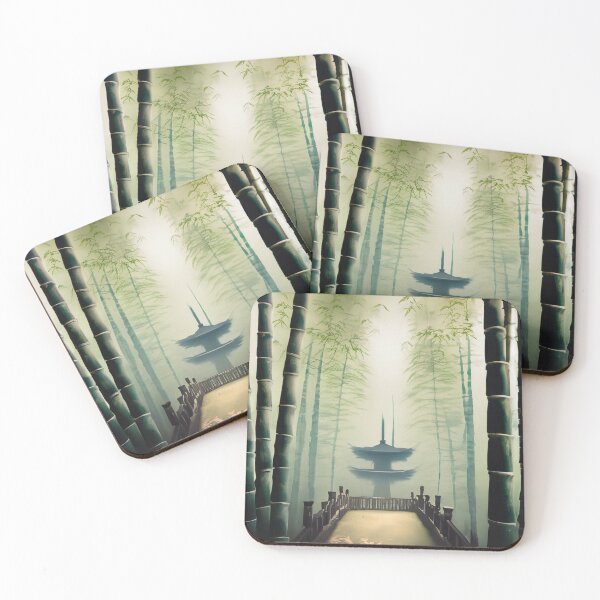 Item preview, Temple By The Koi Pond designed and sold by Chiyozen.