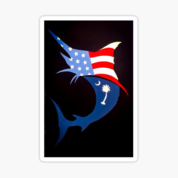 SC Blue Marlin Sticker