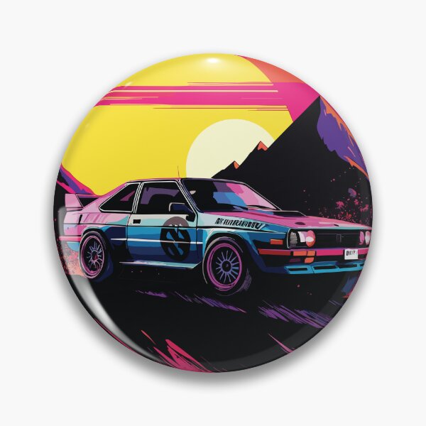 Artikelvorschau, Rallye-Auto im Retro-Stil entworfen und verkauft von InstaCreatives.