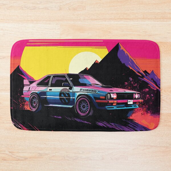 Item preview, Rally car retro style designed and sold by InstaCreatives.
