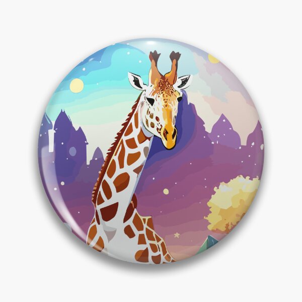 Item preview, Curious giraffe designed and sold by elearah1.