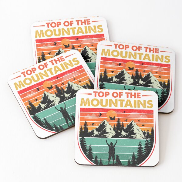 Item preview, Top of the Mountains Shirt, Hiking designed and sold by SE7VENTH.