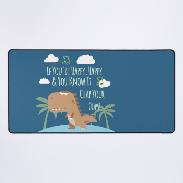 Item preview, T Rex If You Are Happy and You Know It oops!  designed and sold by Mumzy2many.