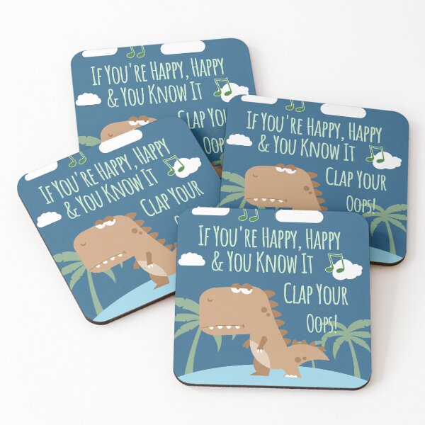 Item preview, T Rex If You Are Happy and You Know It oops!  designed and sold by Mumzy2many.