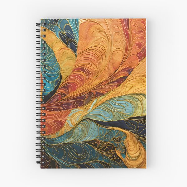 Item preview, Indian Silk Textile Pattern XVI: Celebrates Music, Mythology and Festivals with Celestial Colors and Intertwined Shapes. designed and sold by InsaneLEDP.