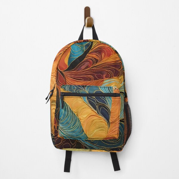 Item preview, Indian Silk Textile Pattern XVI: Celebrates Music, Mythology and Festivals with Celestial Colors and Intertwined Shapes. designed and sold by InsaneLEDP.