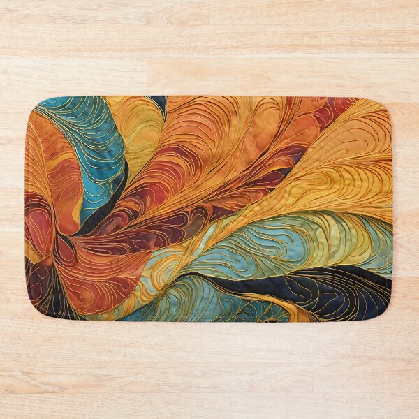 Item preview, Indian Silk Textile Pattern XVI: Celebrates Music, Mythology and Festivals with Celestial Colors and Intertwined Shapes. designed and sold by InsaneLEDP.