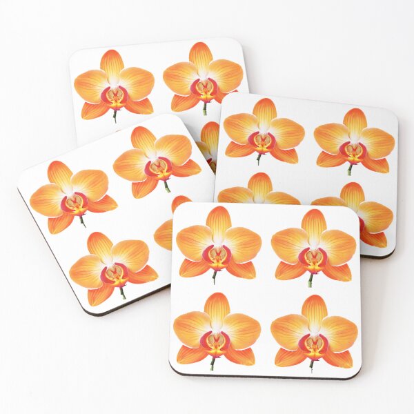 Item preview, Cute Orchid Flower Spread out Sticker 4 Group Collection 002 designed and sold by PlanetArchive.