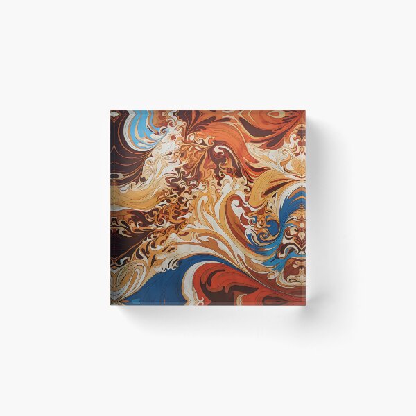 Item preview, Indian Silk Textile Pattern XVII: Celebrates Music, Mythology and Festivals with Celestial Colors and Intertwined Shapes. designed and sold by InsaneLEDP.