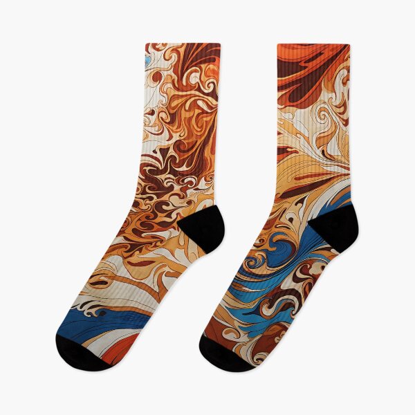 Item preview, Indian Silk Textile Pattern XVII: Celebrates Music, Mythology and Festivals with Celestial Colors and Intertwined Shapes. designed and sold by InsaneLEDP.
