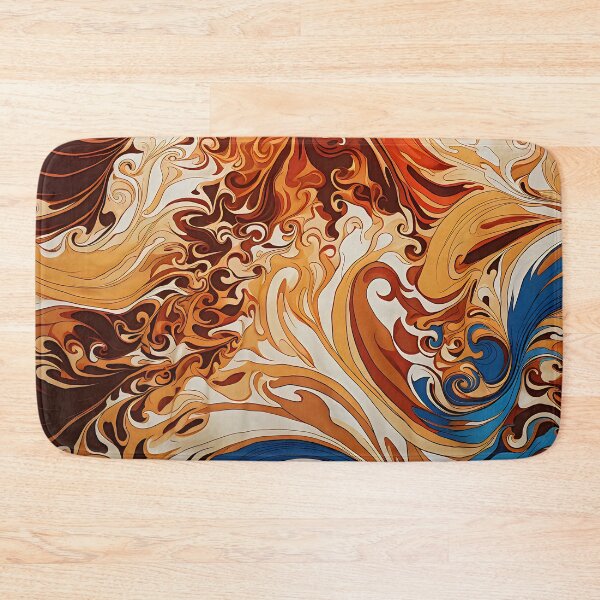 Item preview, Indian Silk Textile Pattern XVII: Celebrates Music, Mythology and Festivals with Celestial Colors and Intertwined Shapes. designed and sold by InsaneLEDP.
