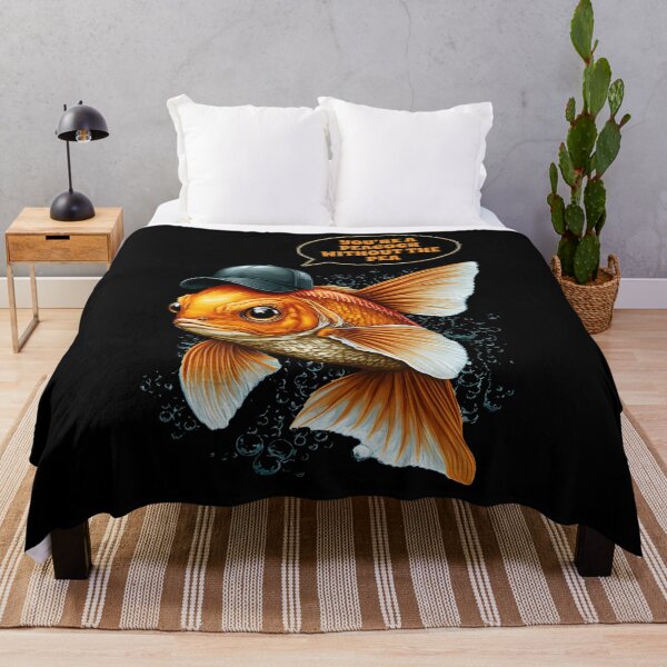 Artikelvorschau, Angry Fish Lustige Beleidigungen Nr. 7 - Deadpan Sarkasmus Humor Geschenk entworfen und verkauft von InkyGenies.