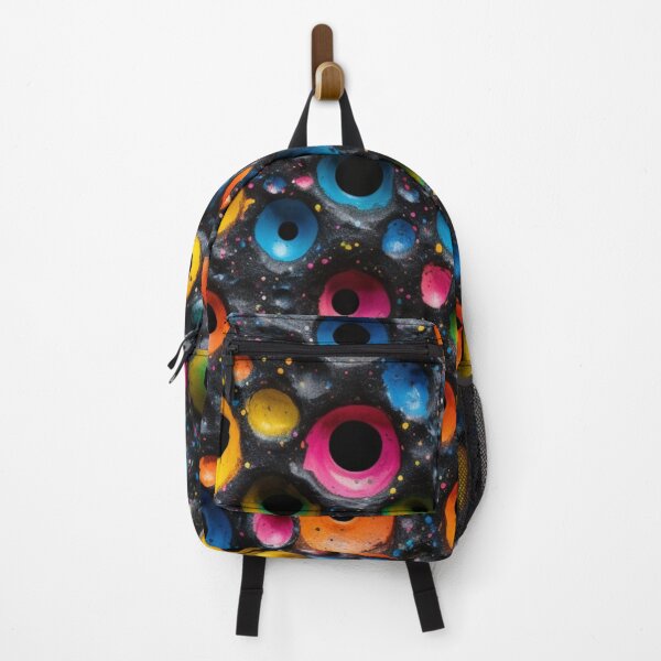Item preview, Abstract pattern with colorful outlines of holes. designed and sold by MyMerryMary.