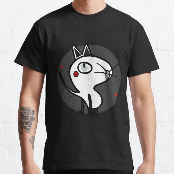 Cat Doodle, Simple Miaw Illustration Classic T-Shirt
