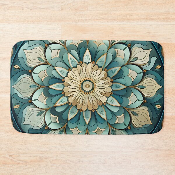 Item preview, Indian Silk Textile Pattern XVIII: Celebrates Music, Mythology and Festivals with Celestial Colors and Intertwined Shapes. designed and sold by InsaneLEDP.
