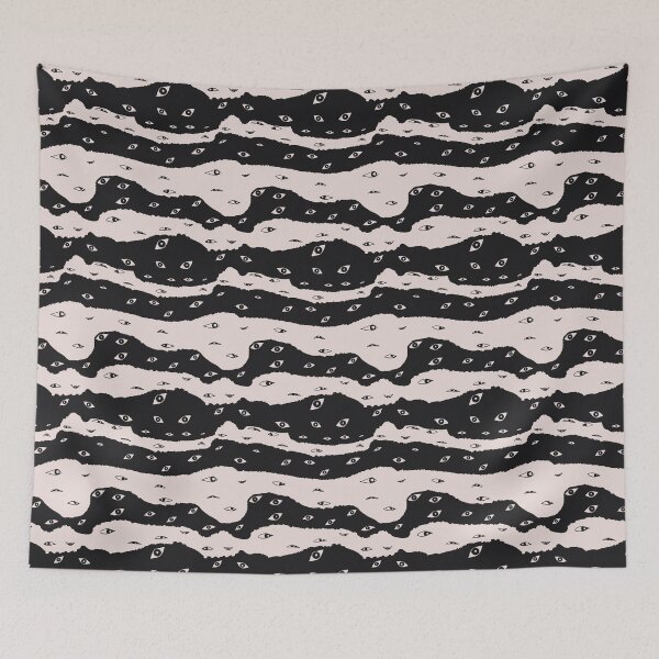 Item preview, Sea Of Eyes Pattern designed and sold by InkyFlower.