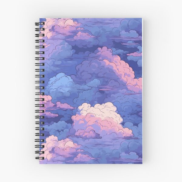 Item preview, Anime Clouds at Sunset - Miyazaki Style designed and sold by Leksal.