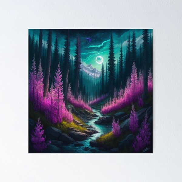 Item preview, Alaskan moon lite river designed and sold by Shawnacee Brook.