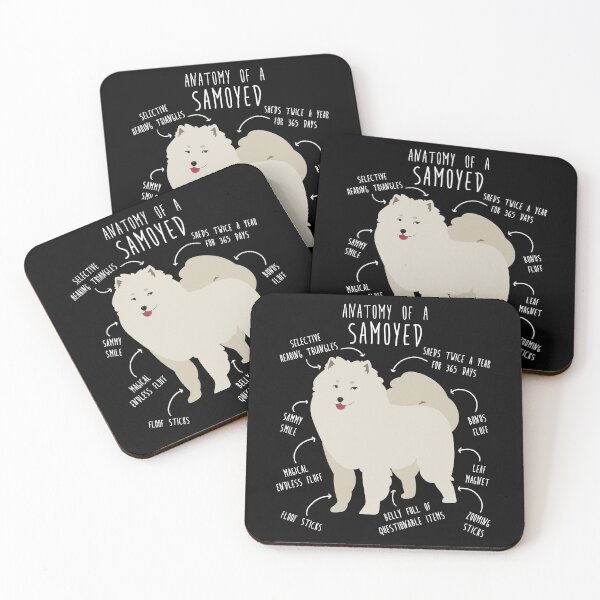 Item preview, Samoyed Dog Anatomy designed and sold by Clara Hollins.