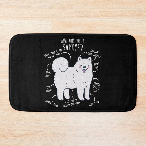 Item preview, Samoyed Dog Anatomy designed and sold by Clara Hollins.