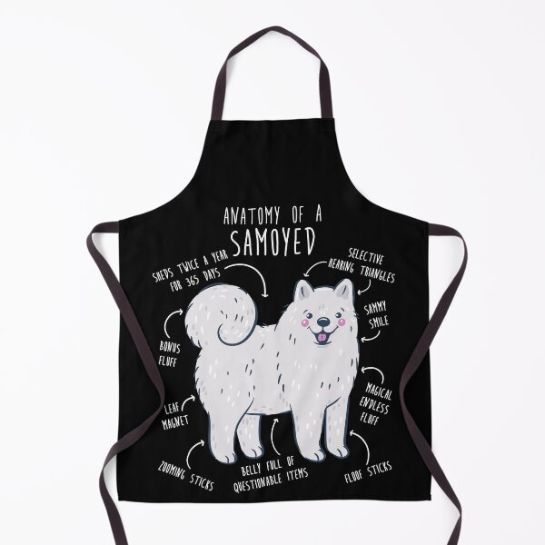 Item preview, Samoyed Dog Anatomy designed and sold by Clara Hollins.