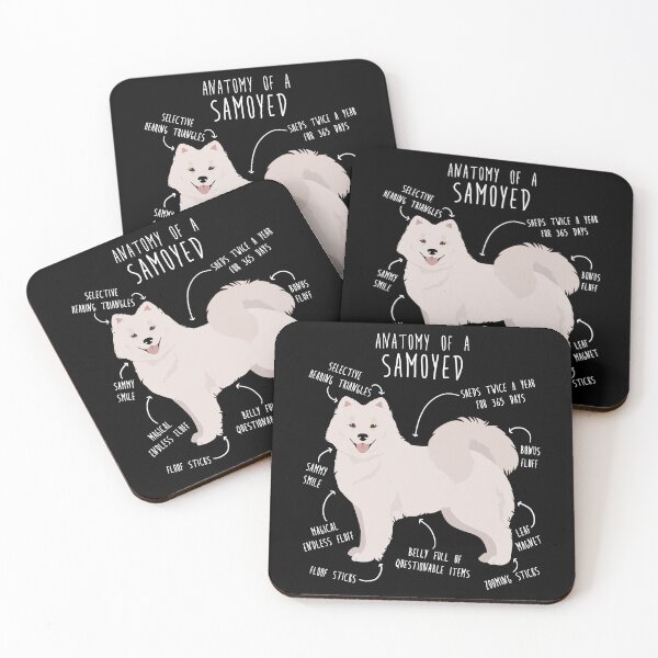 Item preview, Samoyed Dog Anatomy designed and sold by Clara Hollins.