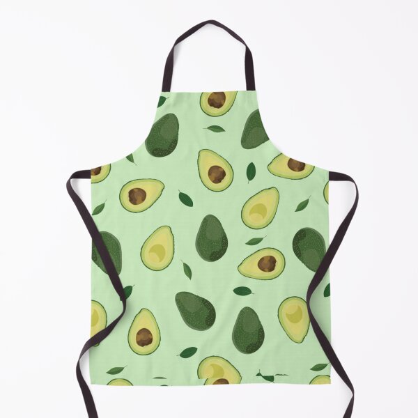 Item preview, Whole and sliced avocado pattern designed and sold by Juanitodesigns.