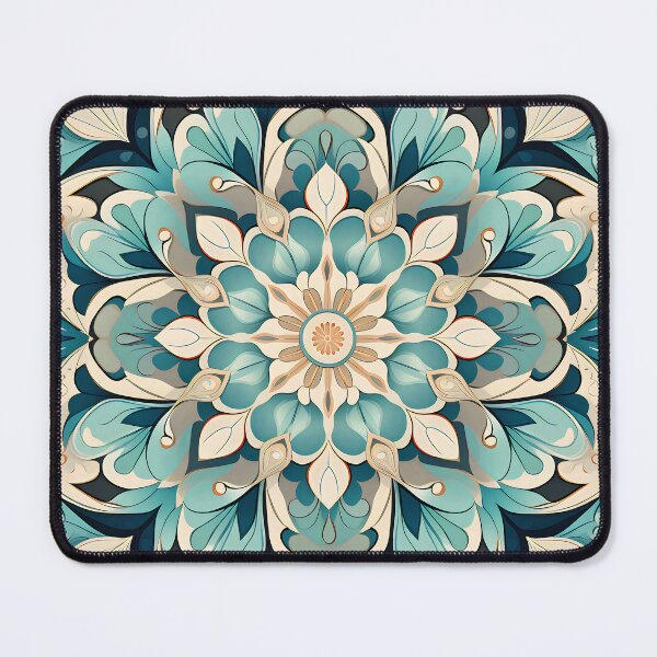Item preview, Indian Silk Textile Pattern XX: Celebrates Music, Mythology and Festivals with Celestial Colors and Intertwined Shapes. designed and sold by InsaneLEDP.